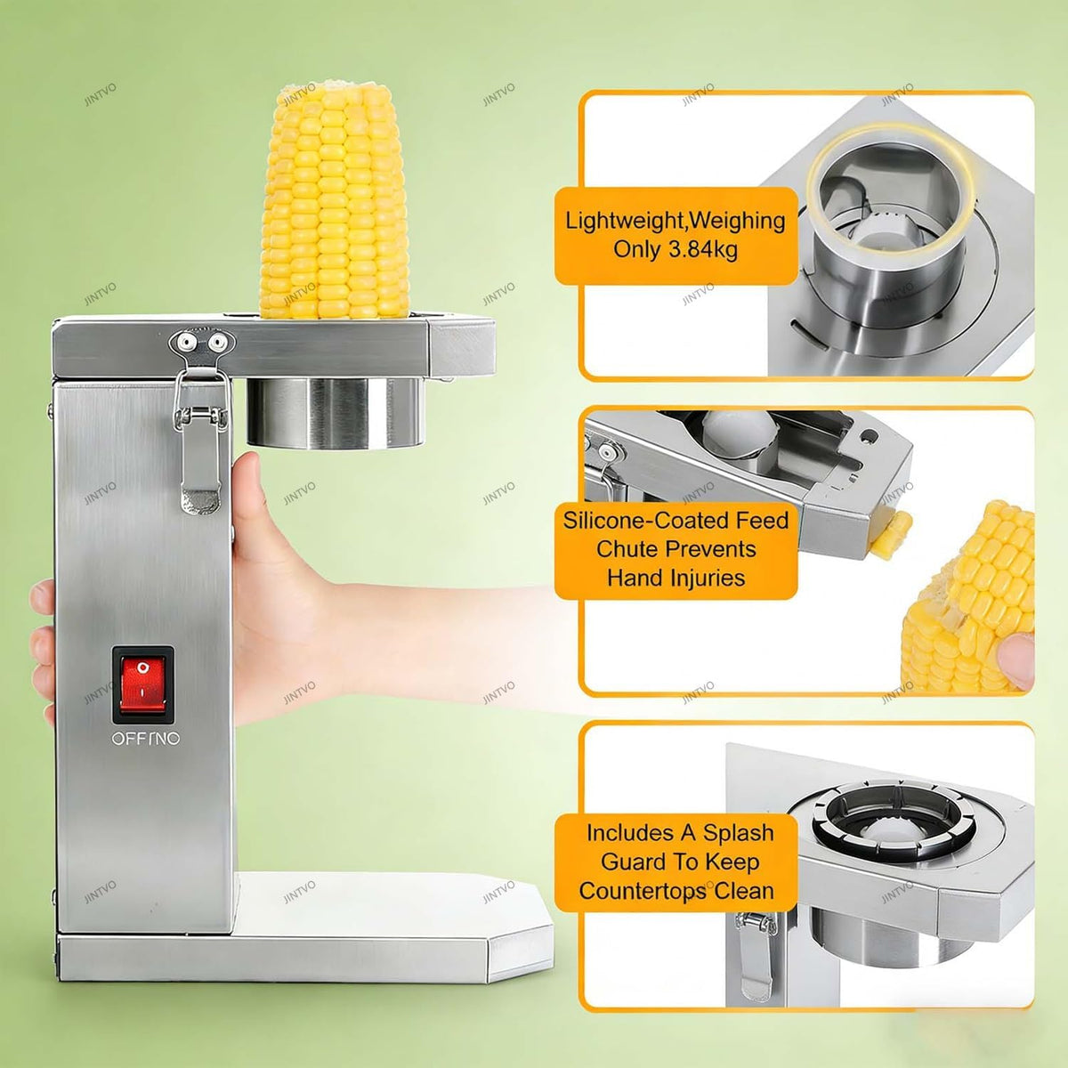 Electric Grain Thresher